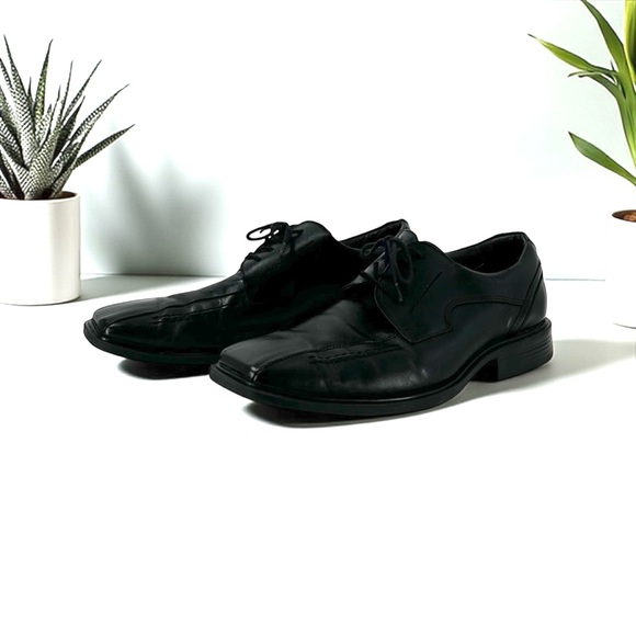 Elegant‎ Black Leather Derby Shoes ✨ Great Condition!✨